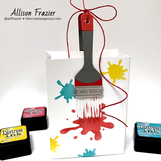 Paintbrush Gift Bag