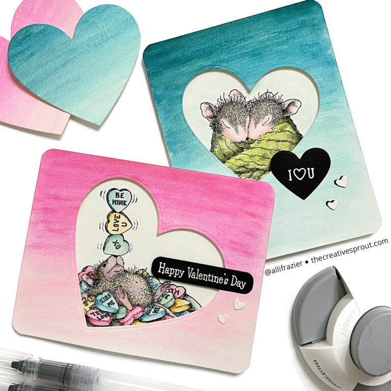 Watercoloring With New Goodies From Spellbinders