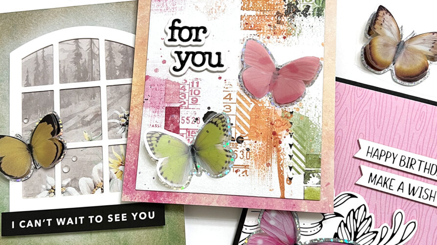 Quick and Easy Patterned Paper Cards