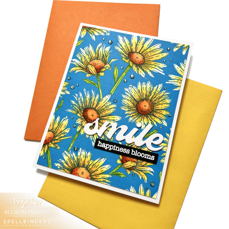 Floral Press Plate Colored Two Ways