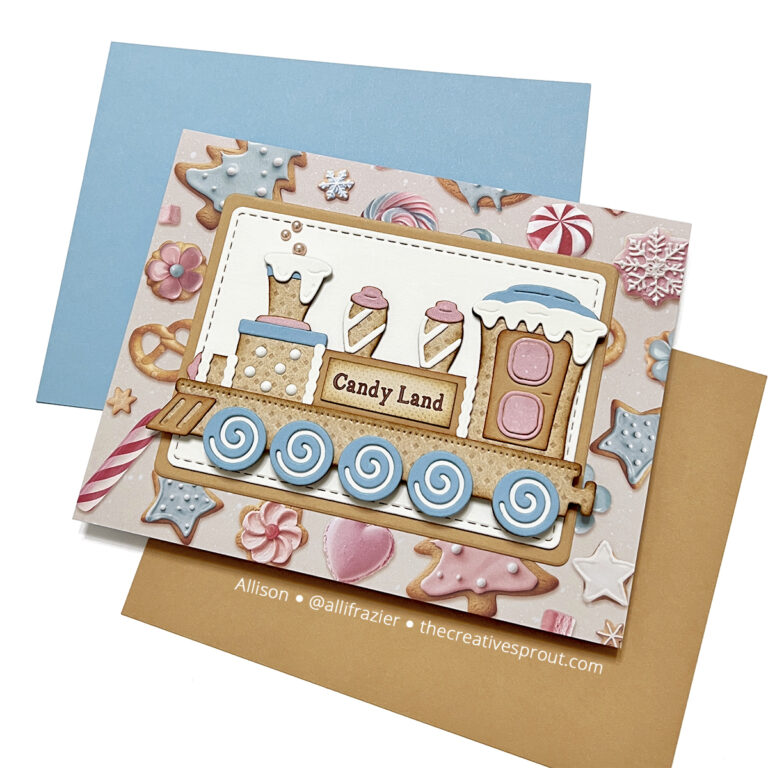 Candy Christmas Card
