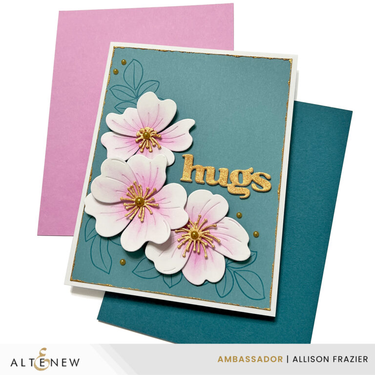 Altenew Florals and Shimmer Paste