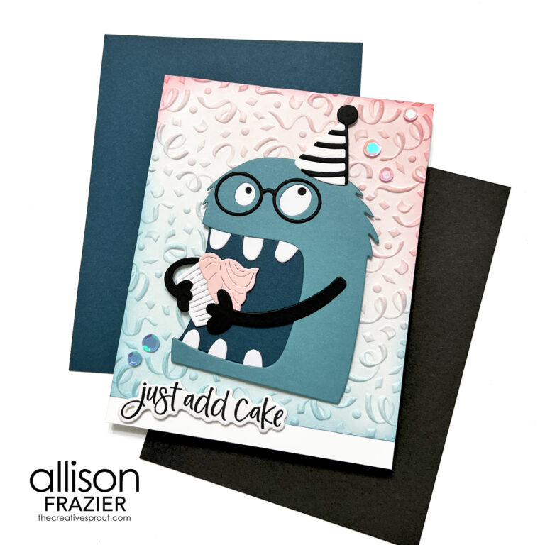 Spellbinders Just Add Cake Birthday Card Making Kit