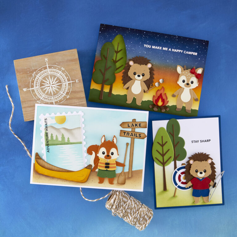 My New Summer Camp Collection With Spellbinders