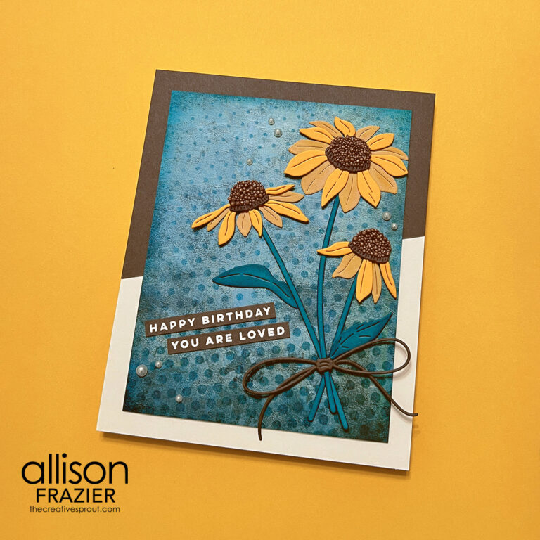Spellbinders Cascading Coneflowers